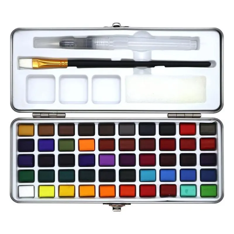 

【RECOMMEND】Watercolor Paint Set Watercolor Paint Watercolor Paint Set With Premium Brushes Watercolor Paint For Beginners And Ho