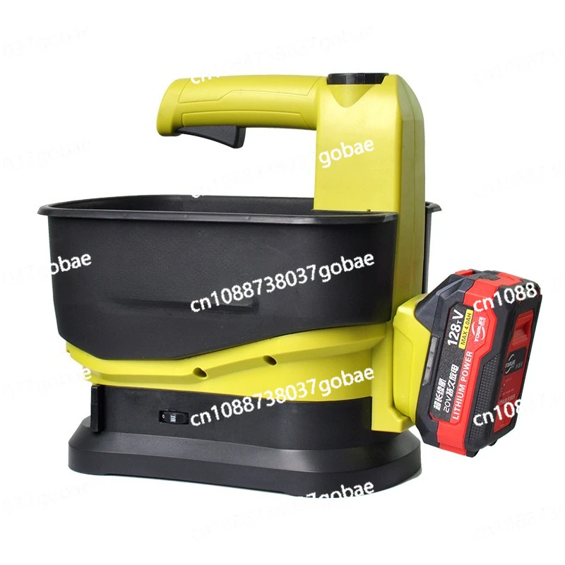 

Lithium battery fertilizer sprayer and sowing machine Electric portable agricultural fertilizer sprayer Feeding machine
