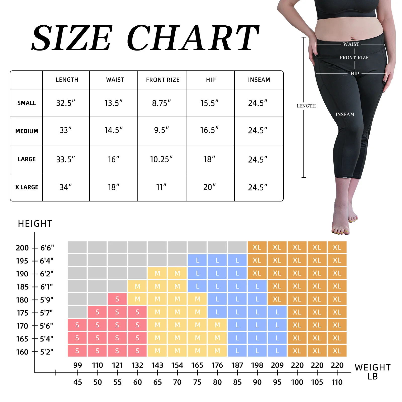 Tavadge Damen Yoga hosen mit Taschen, geradlinige Damen Jogging hose für Yoga, Training, Lounge, Laufen Yoga Leggings & Plus Siz