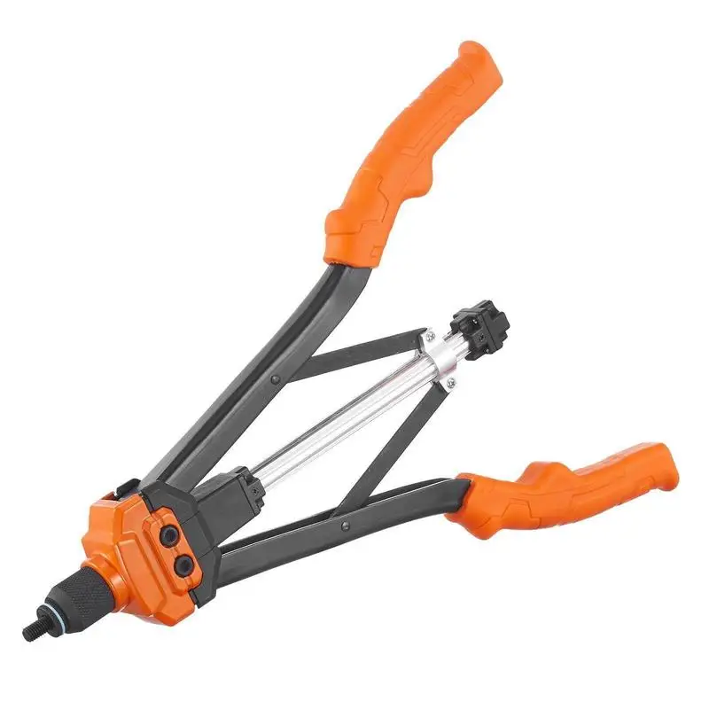 Nietmutternwerkzeug-Set, Blindnietmutternwerkzeug 410 mm, Nietwerkzeug mit 13 Sätze Muttern & Nietstifte, Nietmutternwerkzeug M3 M4 M5 M6 M8 M10 M12, professionelles Handnietwerkzeug, Nietmaschine,