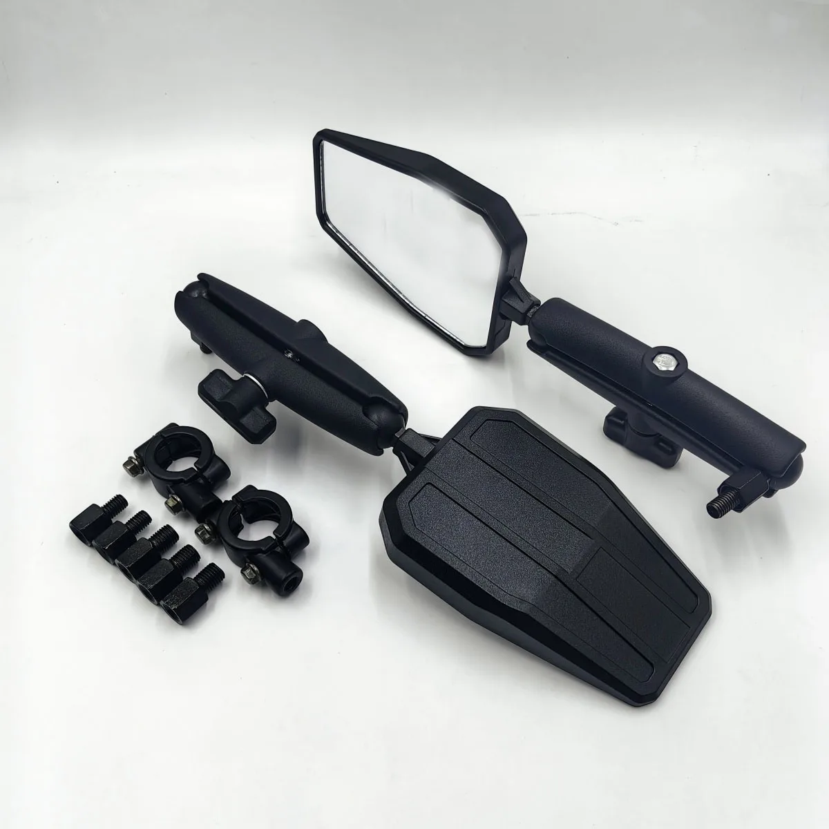 Adventure Side Mirror Off-road Espejos Para Moto Motorcycle Folding Rearview Mirrors for Honda Yamaha Kawasaki Enduro KTM Suzuki