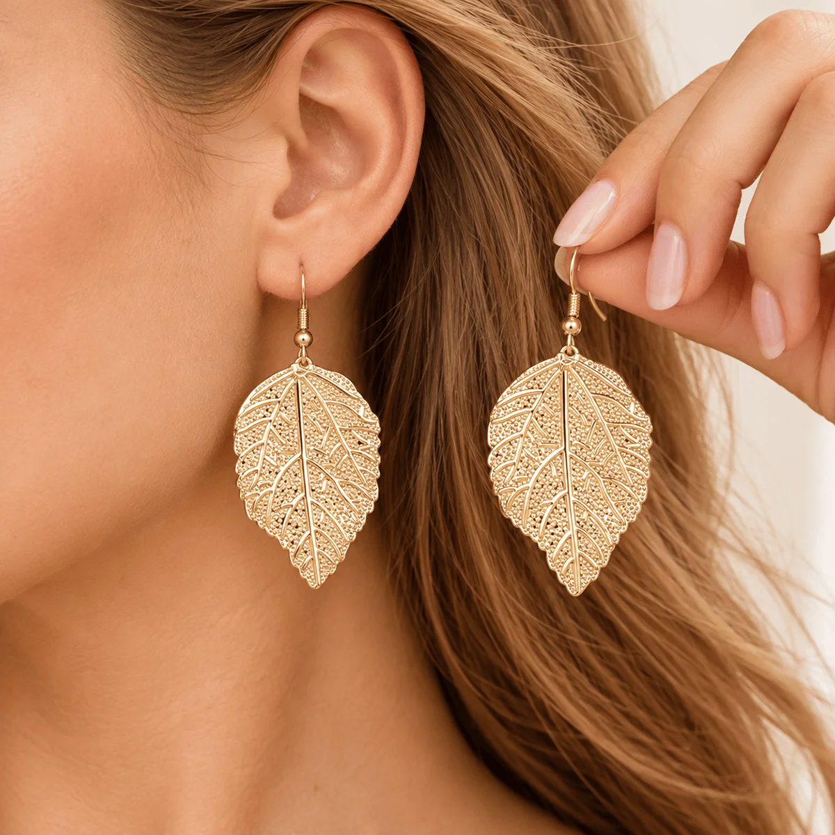 Clip On Earrings for Women, No Piercing Smoky Grey Crystal Leaf Earrings, Elegant Bridal Wedding Party Jewellery Gift for Her