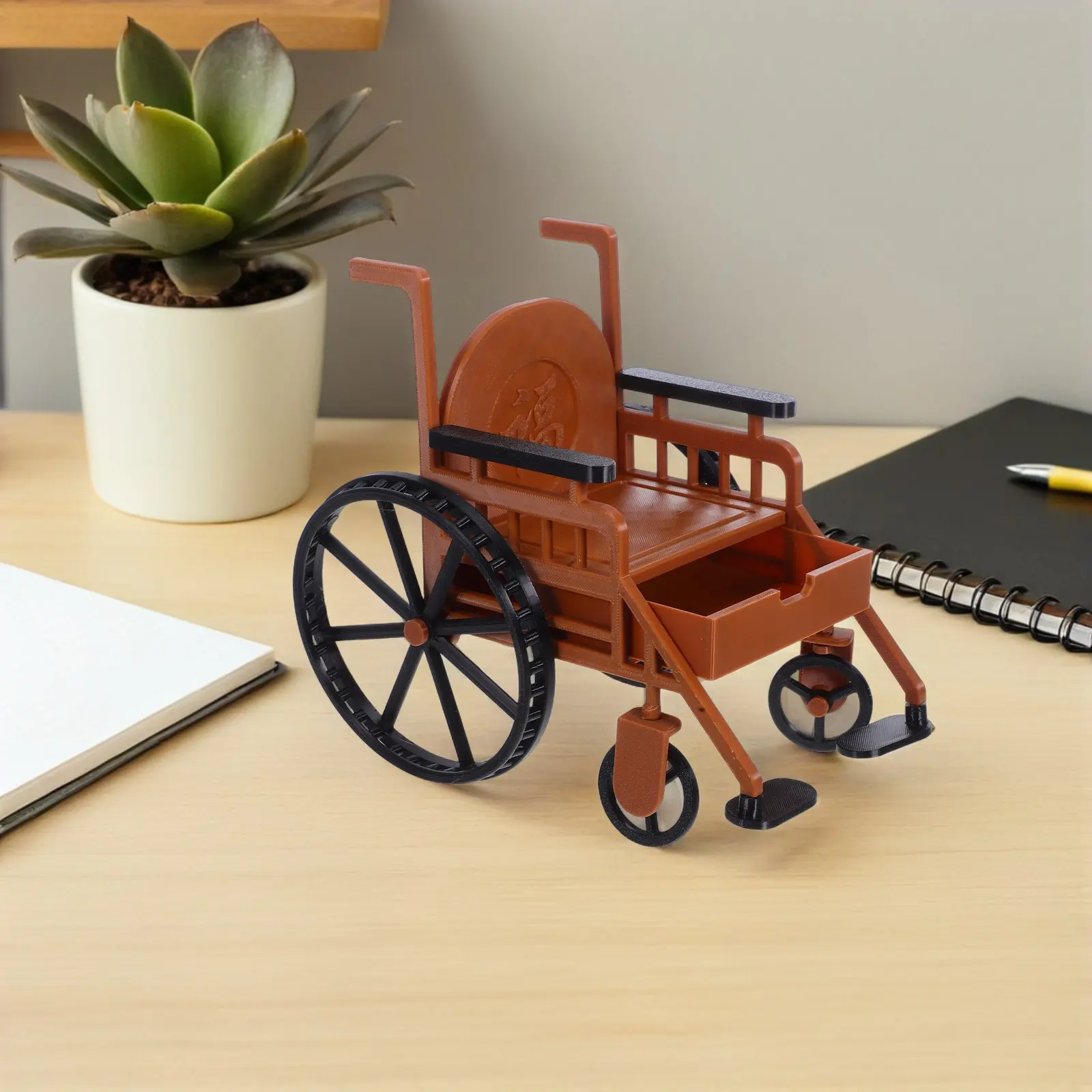 

Miniature Realistic Bjd Medical Mini Working Wheelchair Accessories Pretend Kids Pretend Play Mini Wheelchair