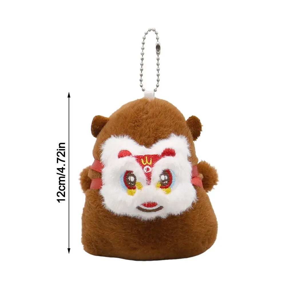 Lustiger Plüsch-Neujahrs-Capybara-Anhänger, Cartoon-Hängeornament, Taschenanhänger, Rucksack, Schlüsselanhänger für Kinder, Geschenk