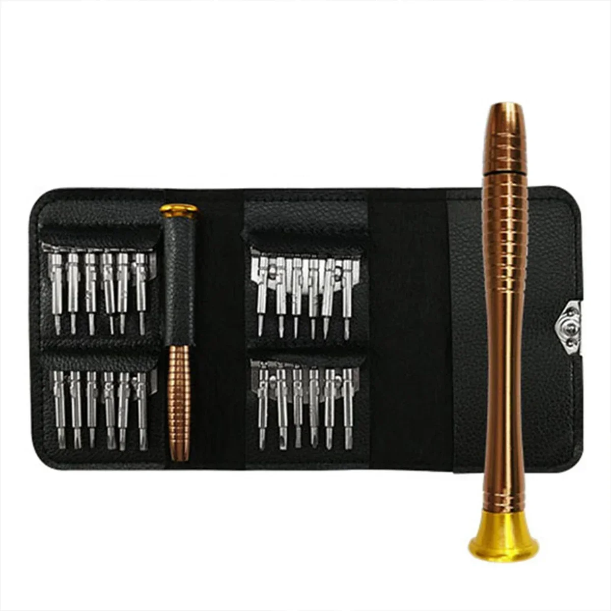 ไขควงที่มีความแม่นยำ25ใน1, เซ็ตอิเล็กทรอนิกส์ไขควงไขควงเปิดเครื่องมือซ่อมสำหรับ iPhone นาฬิกากล้อง