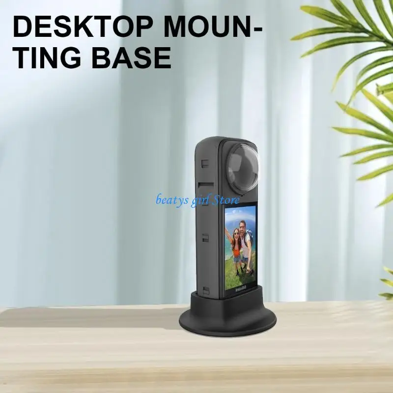

C7AB Stable And Portable Camera Desk Stand for X4 Cameras Uprights Holder Protects Cameras from Scratches Bracket