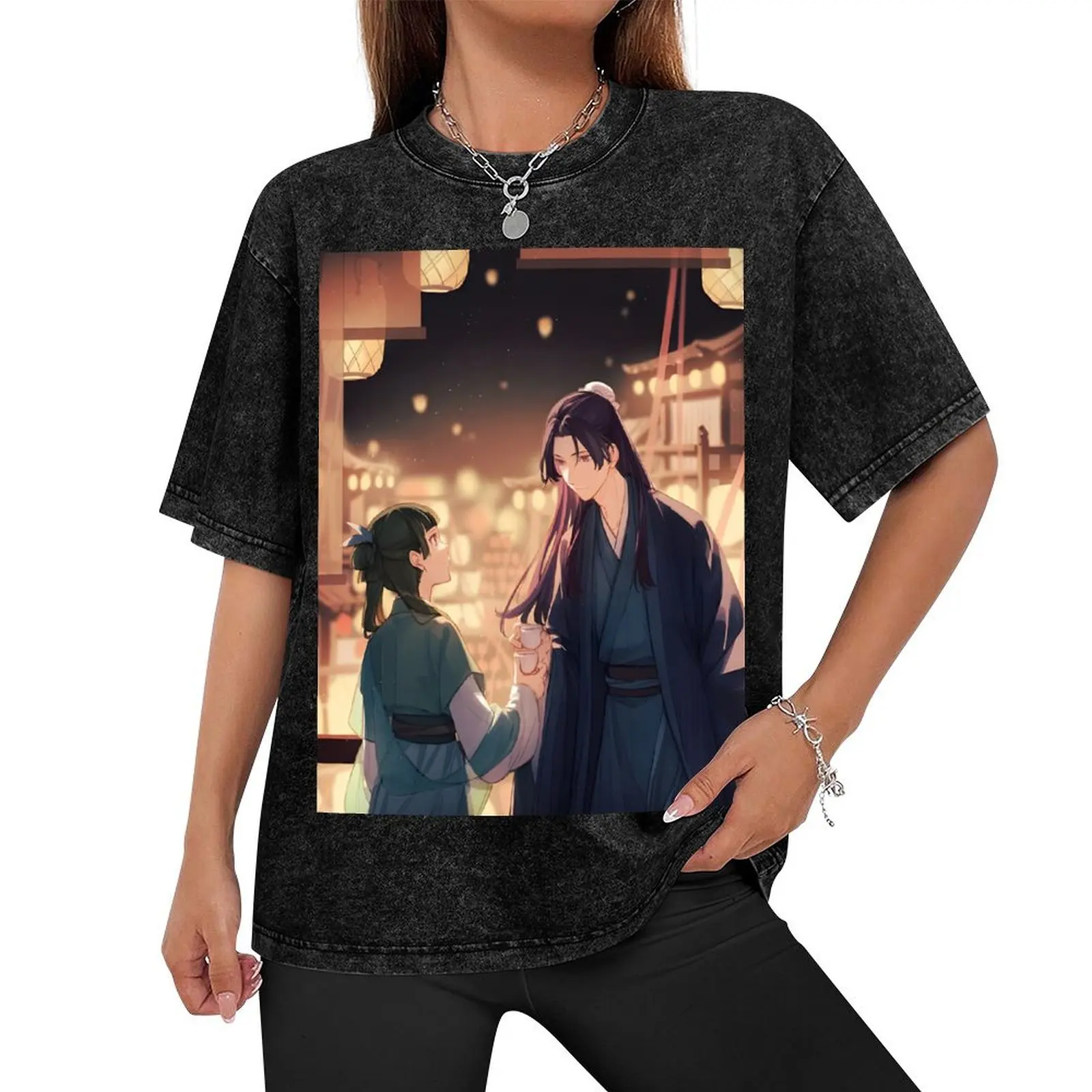 Kusuriya no Hitorigoto T-Shirt custom shirt summer 2025 men t shirts high quality