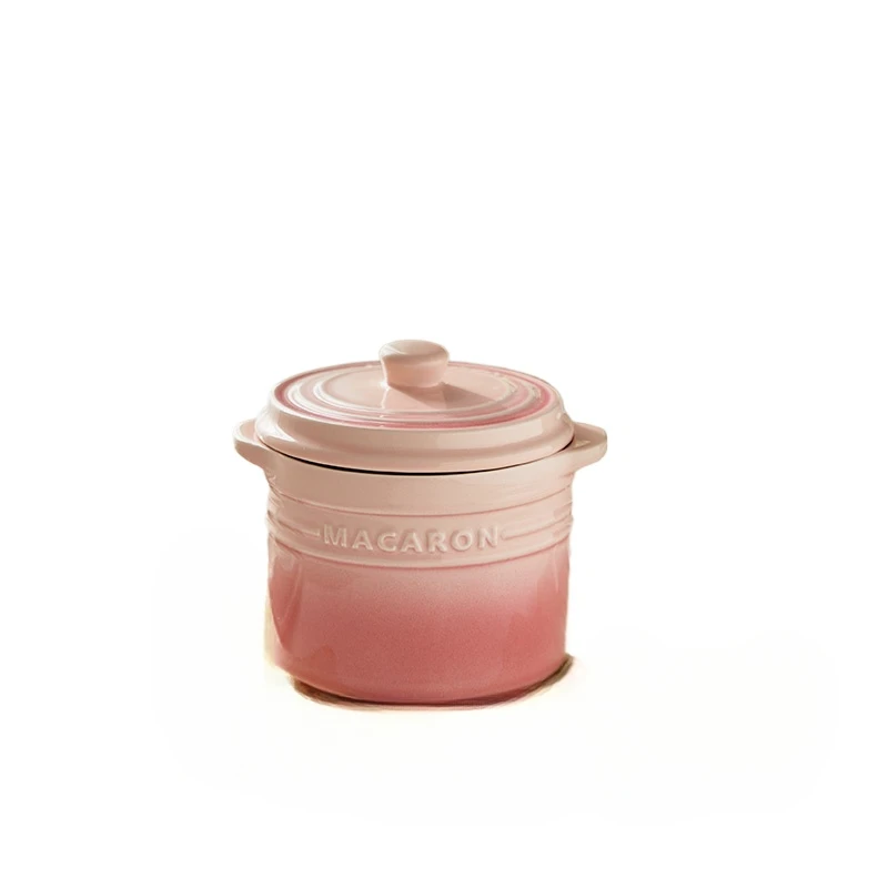 

Ceramic small stew cup, crock pot stew cup, household stew pot with lid