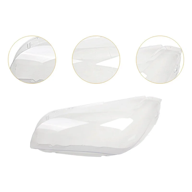 

Professional Car Headlight Cover Auto Light Shield Left 63117290271 For BMW X1 E84 10-15 Lampshade Lamp Shell Automotive Accesso