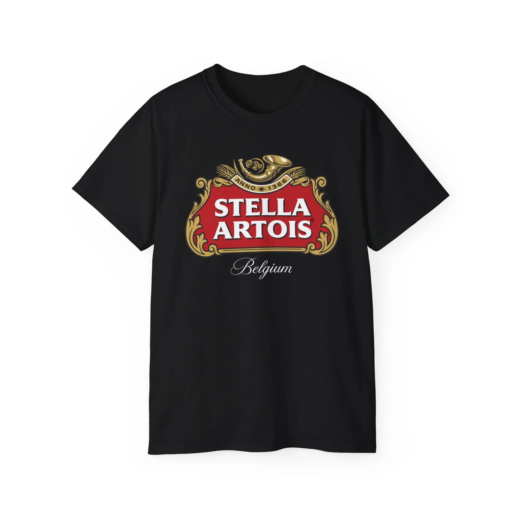 Stella Artois T Shirt Anno 1366 Belgium for Him