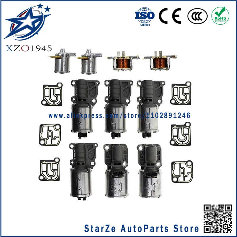 

0B5 DL501 Transmission Solenoid Valve Kit, suitable for 7-speed transmissions in Audi A4, S4, A5, S5, A6, S6, A7, Q5, RS4, and