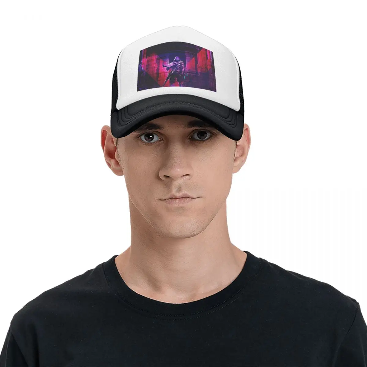 Omen V-Valorant Riot Games Cap Casual Mesh Baseball Caps Adjustable Hat Hip Hop Summer Unisex Baseball Hats