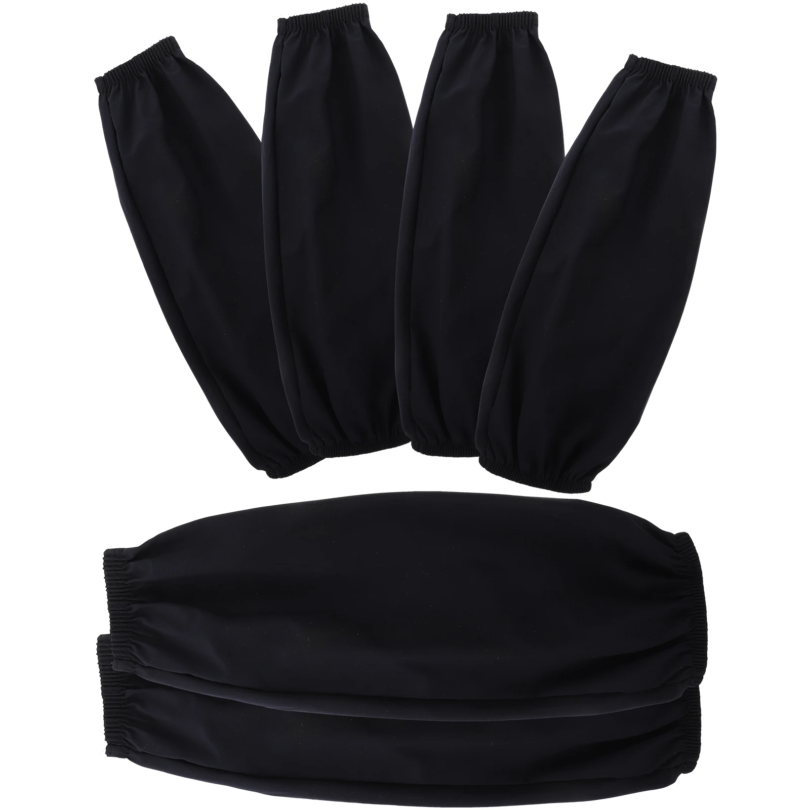 4Pairs Oil-Proof Oversleeves Waterproof Long Arm Sleeve Covers Multipurpose Kitchen Dining Household Arm Sleeves Protective