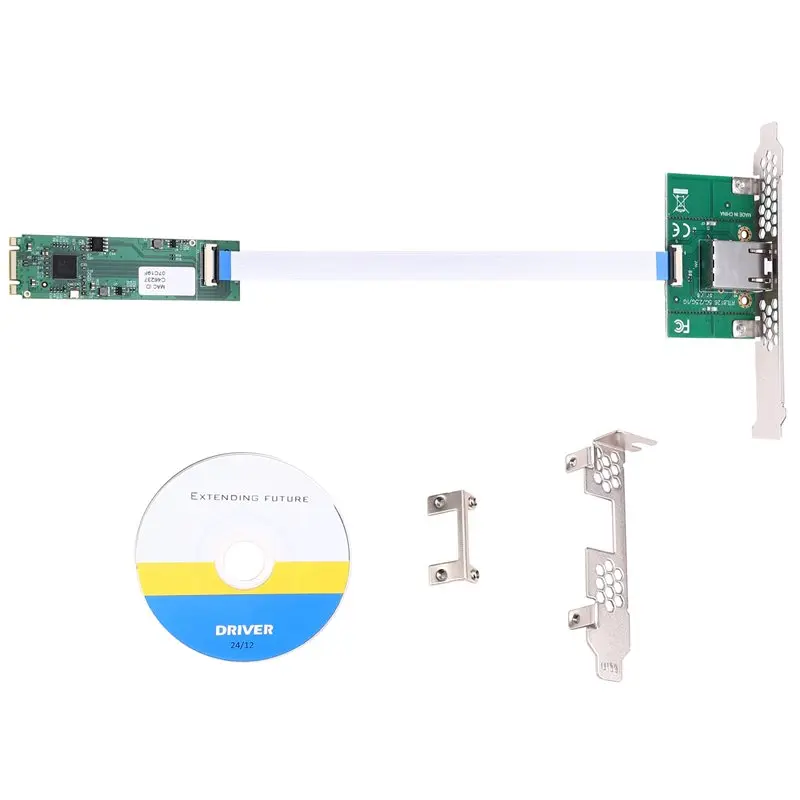 (A26M) M.2 B+M KEY to 5Gbps Gigabit Network Card Single Port Wired Network Adapter RTL8126 Chip for Win7/8/10