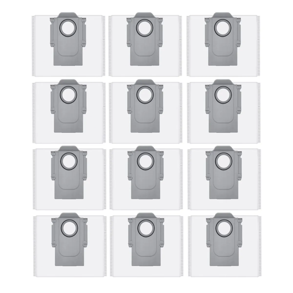 أكياس الغبار لـ Roborock S8 Pro Ultra S7 MaxV Ultra Q5+ Q7 Q7+ Max+ T8 جهاز آلي لتنظيف الأتربة، أجزاء أكياس القمامة البديلة