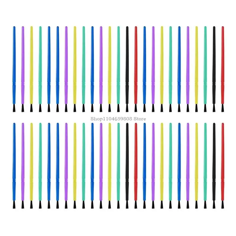 50 PCS Pequenos pincéis