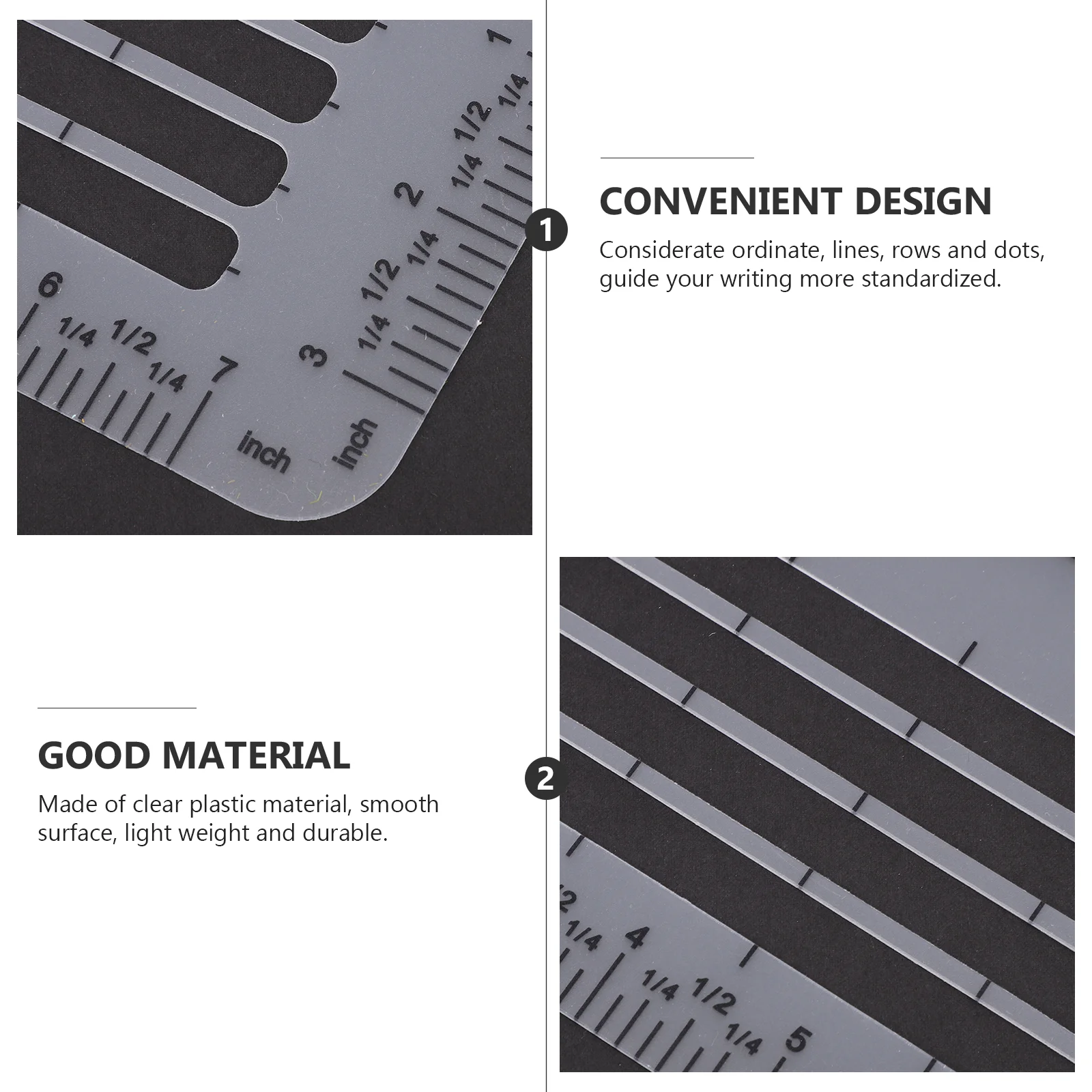 4 Pcs Envelope Making Ruler Addressing Guide Stencil Templates Thank You Greeting Card Tool DIY Letter Lettering Stencils