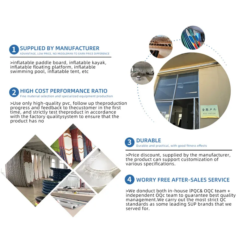 Foldable Inflatable Paddle Boards Isup Wholesale Environment Friendly Stand up Paddle Boarding in China