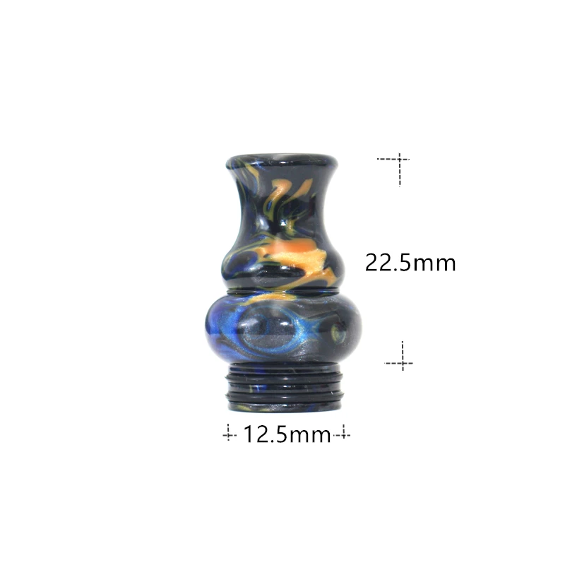 e-Cig Resin 810 Drip Tip Fit For Vape Vaporizer Ello Duro Atomizer TF TFV9 MAAT TPP-X Pod UFORCE L Tank DRAG M100S 4 3