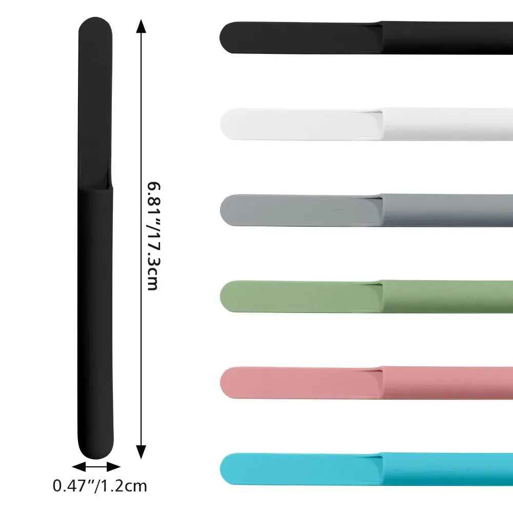 New Silicone Pencil Holder Anti-loss Flexible Protective Sleeve Multifunctional Self-Adhesive Tablet Stylus Pencil Case
