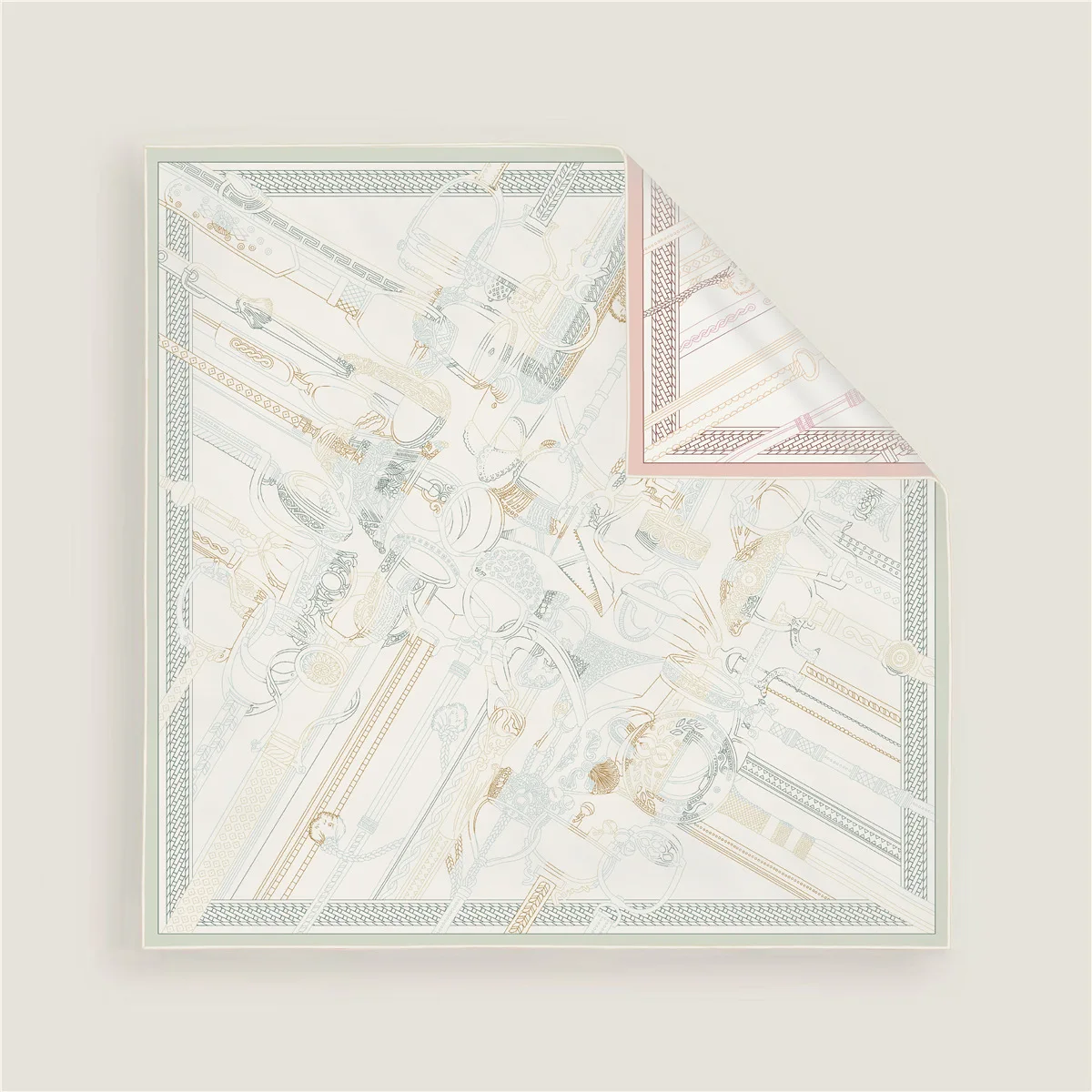 70CM Docorative Double-Side Printed Twill Silk Scarf Roll Edge High Quality Women Scarf Wraps Echarpes Foulards