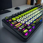 Doomsday Crossing Personalized Keycaps 125 Keys PBT+PC SAX Quad Translucent Pudding Keycaps