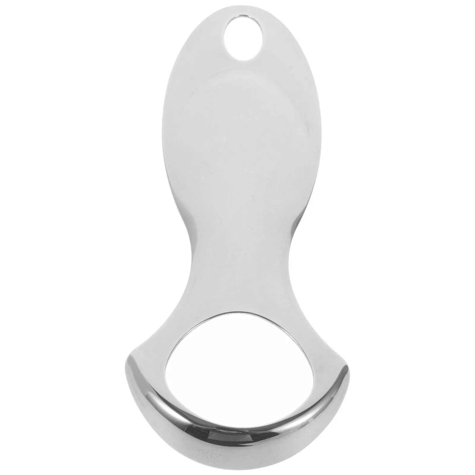 Metal Tongue Scraper Smooth Edge Oral Care Tool Easy Clean Tongue Cleaner for Fresh Breath and Plaque Removal