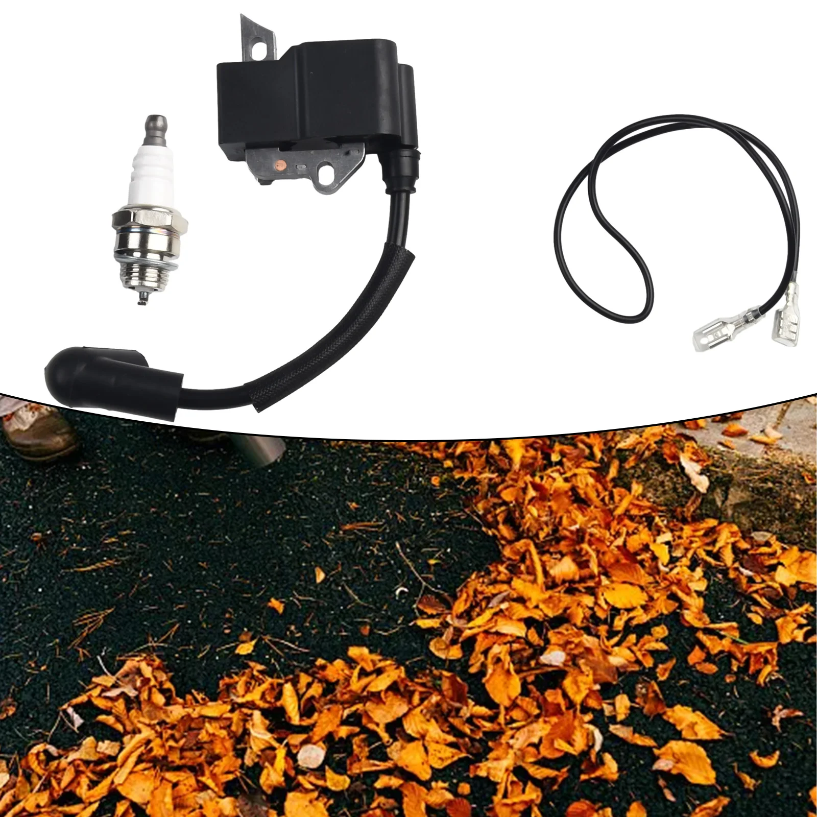 Long Life Sturdy For-Husqvarna 125B 125BVX HB281 585836101 545108101 Ignition Coil 1 Set 3 Parts Leaf Blower Part