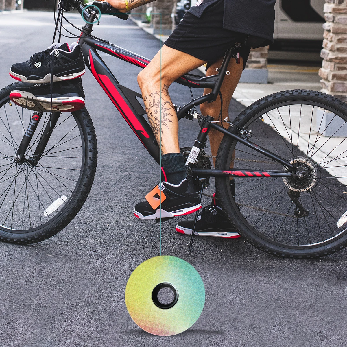 

Aluminum Alloy Bowl Set Lid Headset Cover Top Cap Round Bicycle Accessories Caps for Bikes