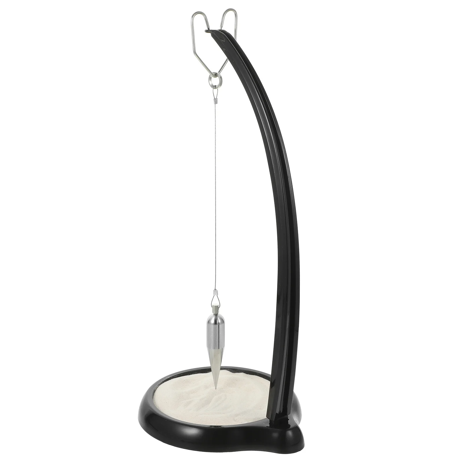 Adorno de Péndulo de Arena Metálica para Decoración del Hogar u Oficina, Elegante Obra de Arte para Escritorio, Objeto Decorativo Moderno para Estante, Sala de Estar o Escritorio