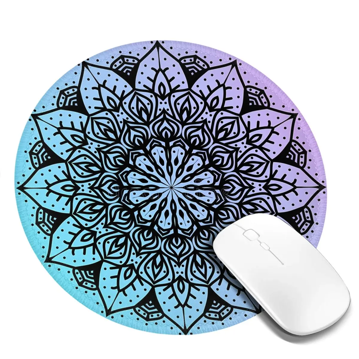 Gamer Mouse Pad Retro Cool Waterproof Mousepad Desk Accessories Datura Flower Colorful Fashion Mouse Mats For PC Laptop Computer