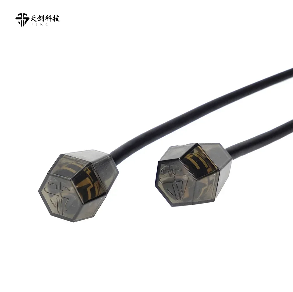 Antenne LHCP TJRC FPV 5.8G (100 mm/180 mm, compatible SMA vers UFL)-O4 PRO, gain élevé, stabilité du signal pour drones FPV longue portée