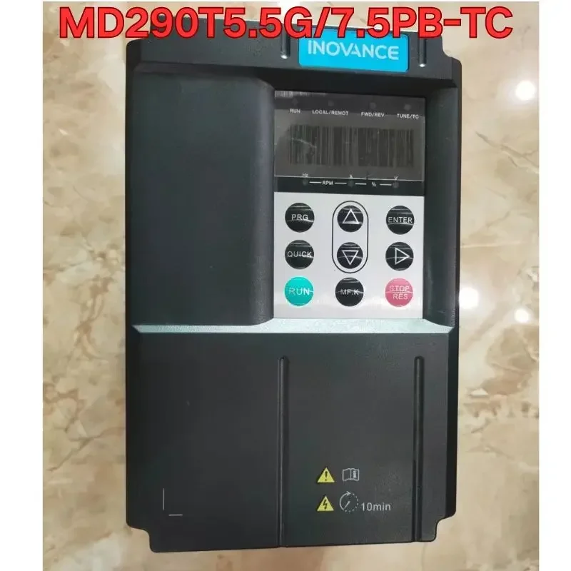 

Second-hand inverter MD290T5.5G/7.5PB-TC function test is normal