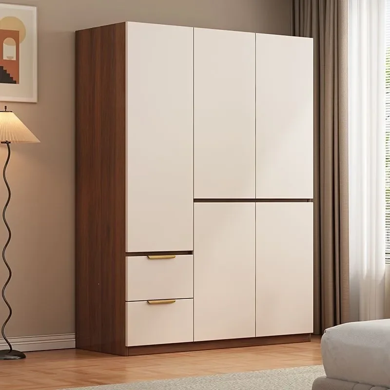 for Wardrobe Home Bedroom Locker Rental Room Opposite Door Split Economical Children's Storage Cabinet Bay Window Cabinet