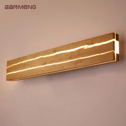 Nordic LED wall lamp modern wood Creativity crack sconces lights indoor lighting home decor bedroom living room kitchen study