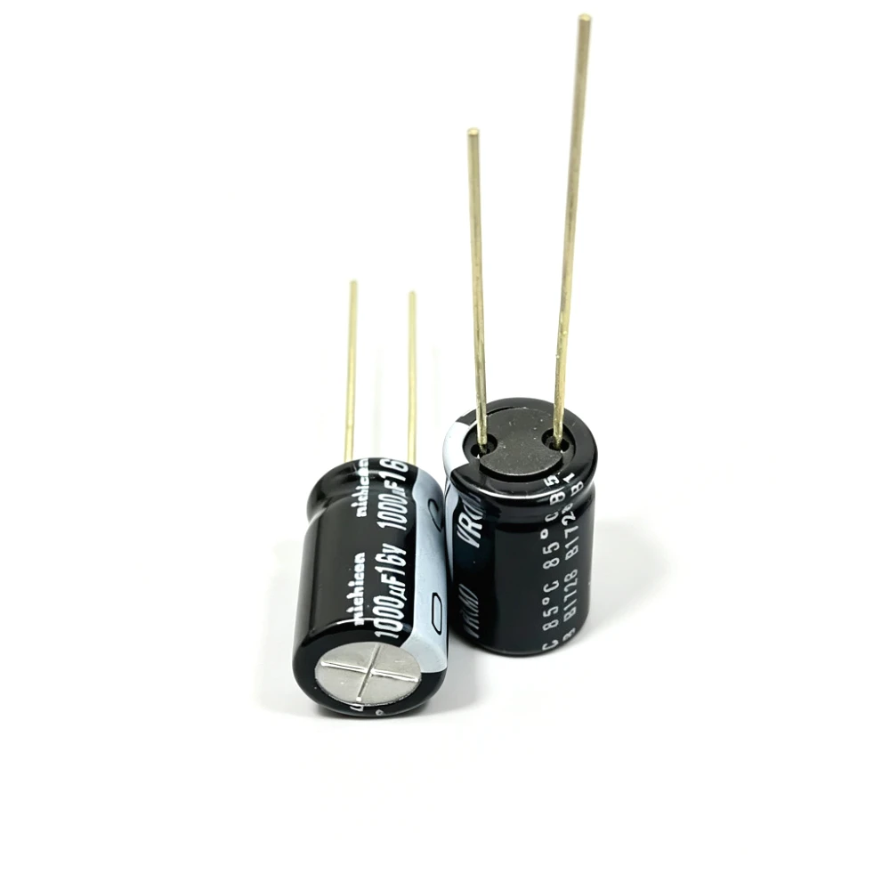 10Pcs/100Pcs 1000uF/16V NICHICON VR Series 10x16mm 16V1000uF 10x16mm Aluminum Electrolytic Capacitor