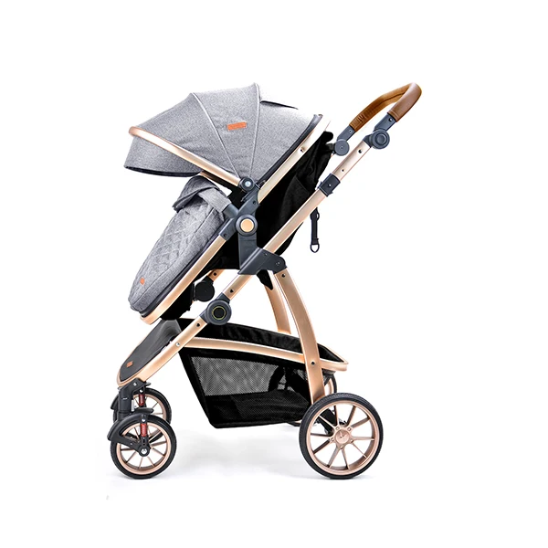 China high landscape baby carrier stroller customized service kinderwagen easy folding 3 in 1 pram pushchair wholesale