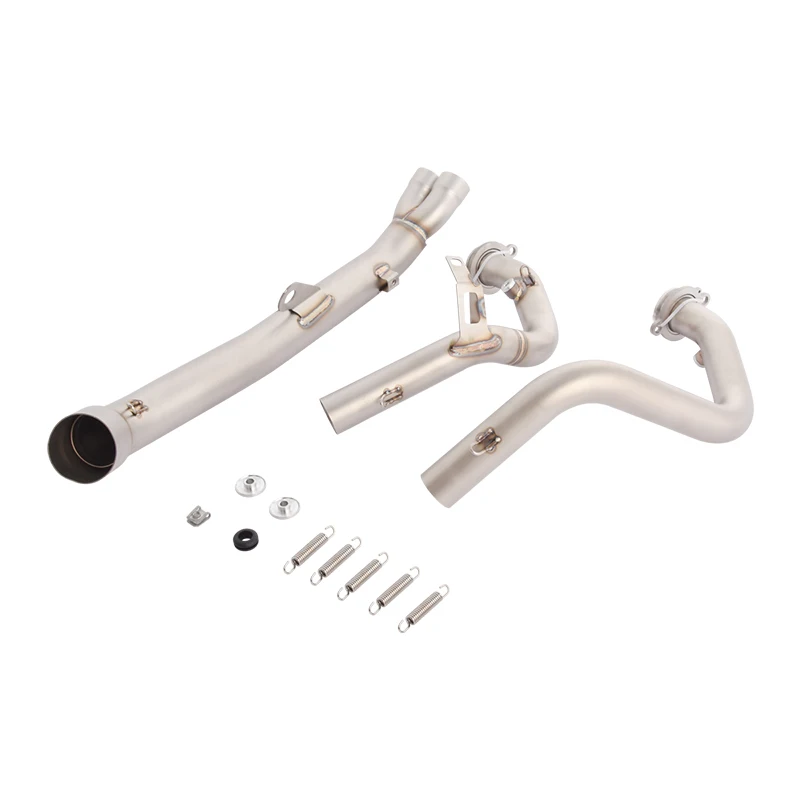 Slip On For Honda CRF1100L 2020-2025 Motorcycle Full Exhaust System Front Link Pipe 51MM Muffler Stainless Steel