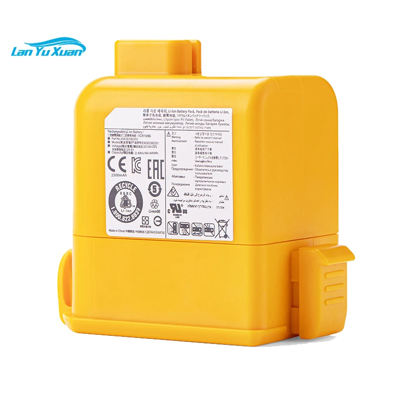 

100% New Original Sweeper Vacuum Cleaner Battery for LG Cord Zero A9/A9+/PLUS A905M A907GMS Series EAC63758601/63382204