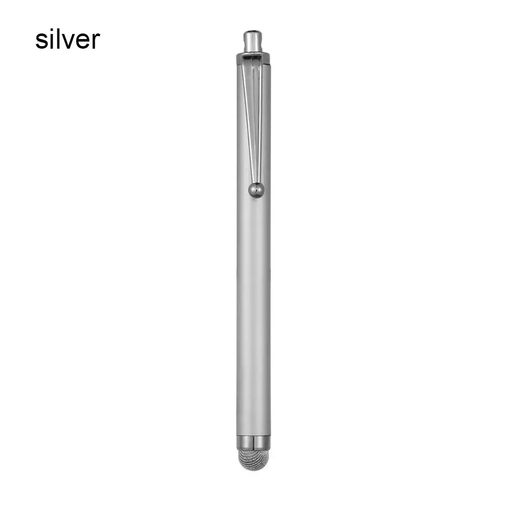 Nieuwe Mesh Micro Fiber Stylus Metalen touchscreen capacitieve pen voor slimme mobiele telefoon Tablet PC