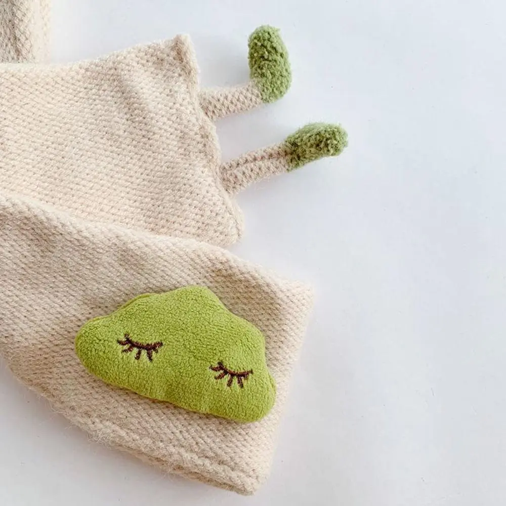 Collar Shawl Knit Baby Scarf Thick Warm Cartoon Clouds Children's Scarf Neck Wraps Neck Guards Scarves Autumn Winter
