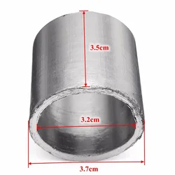 3.2 x 3.7x 3.5CM Exhaust Pipe Gasket Silencer Seal Muffler Accessories Spare Part Fit For Vespa GTS GTV IE GT 125 250 300 cc