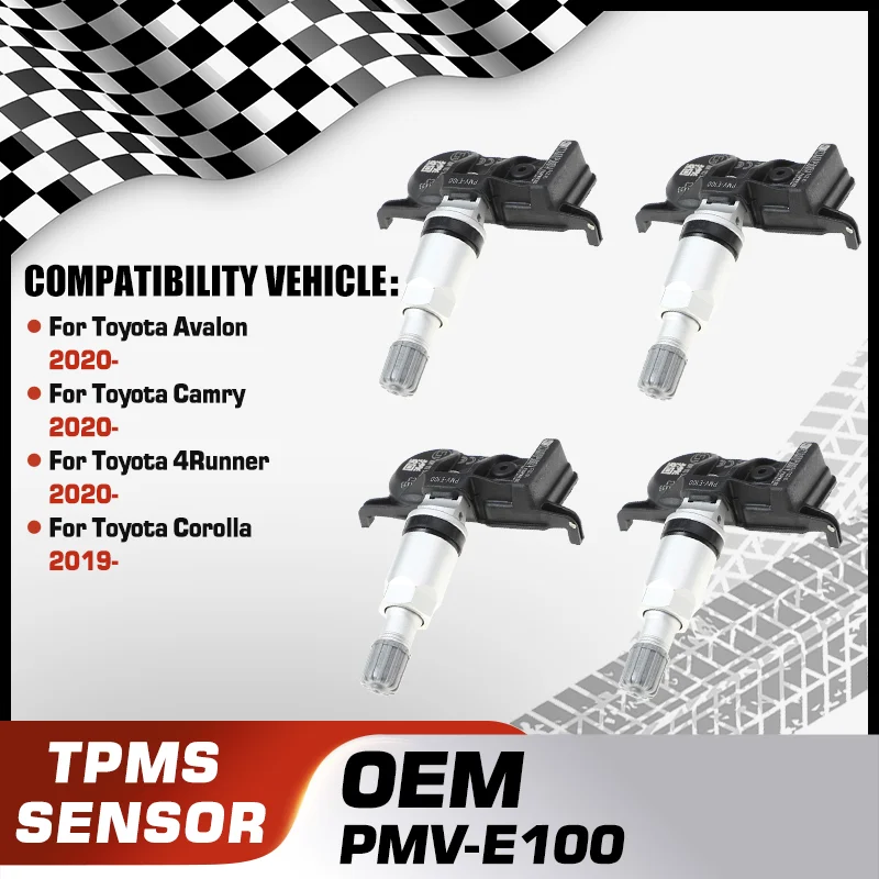 

Car TPMS Tire Pressure Monitor Sensor System For Toyota Avalon Toyota Camry Toyota 4Runner Toyota Corolla PMV-E100 42607-02050