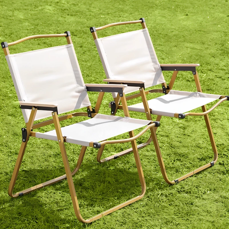 

Portable White Camping Chairs Adults Heavy Duty Fishing Nature Camping Chairs Folding Relax Cadeira Campismo Outdoor Furniture