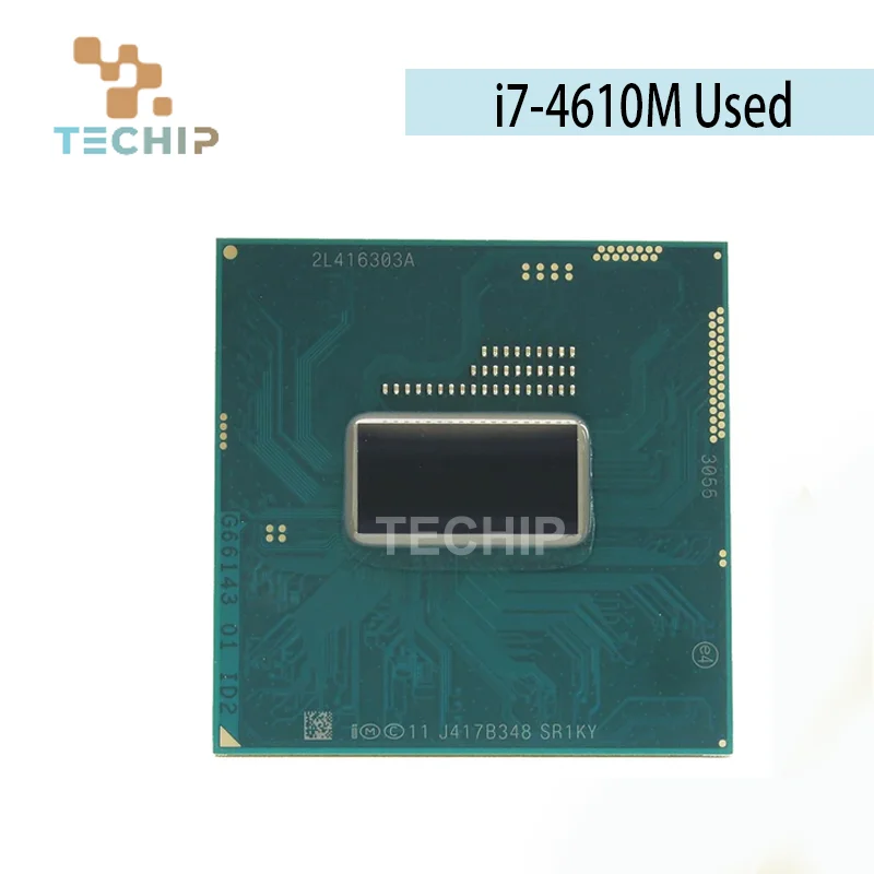 original Core i7-4610M I7 4610M SR1KY 3.0 GHz Used Dual-Core Quad-Thread CPU Processor 4M 37W Socket G3 / rPGA946B