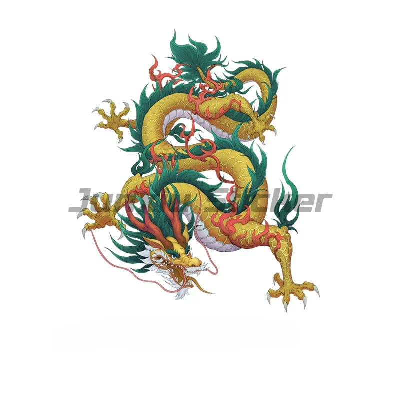 

Mythical Animals Dragon Decor Creative Sticker Laptop Motorcycle Bumper Door Car Trunk Waterproof Decorative Accessories Decals