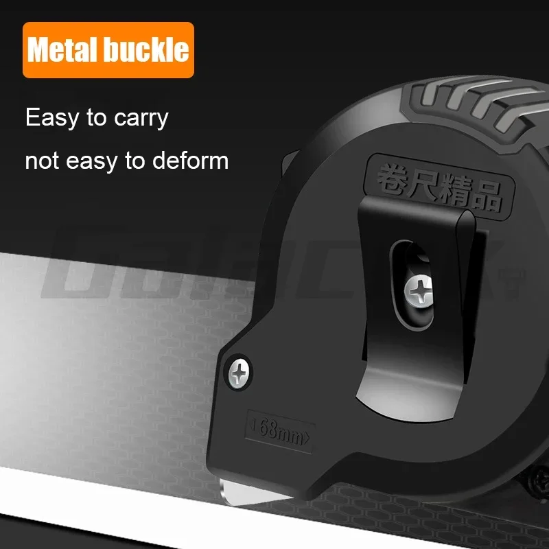 3/5/7.5/10 Meter Anti-drop Stainless Steel Tape Measure Site Construction Meter Measure Puller Rule Measuring Tools 2025