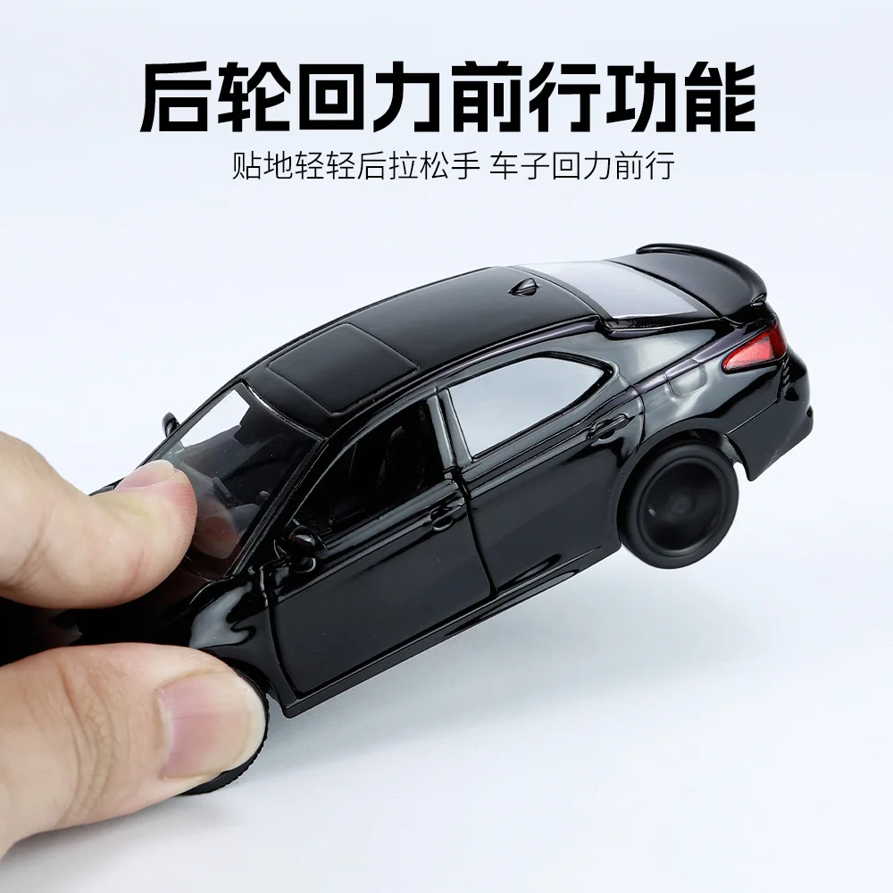 1:36 Toyota Camry Car Model Replica Diecast Vehicle Miniature Home Office Interior Decor Xmas Gift Kid Boy Toy D168