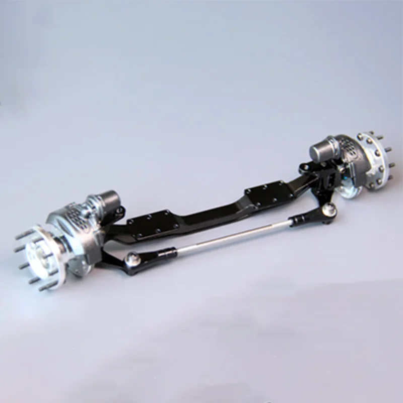 Metal Simulation Unpowered Axle Bring Inclination Brake Disc for 1/14 Tamiya RC Truck Trailer Tipper Scania MAN Benz Car Parts