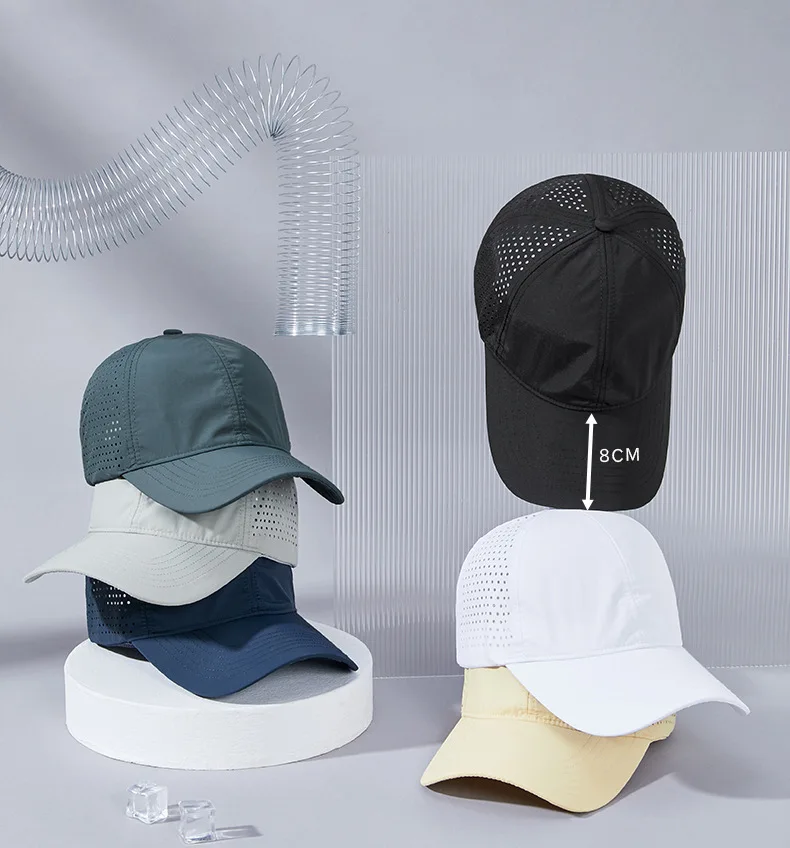 

Summer Quick Drying Sun Protection Hat Big Head Circumference Outdoor Camping Baseball Cap Men and Women